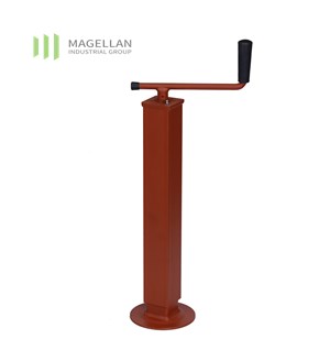 2 3/4'' Square tube with top wind handle 2200lbs static load screw stroke 20'' parking jacks